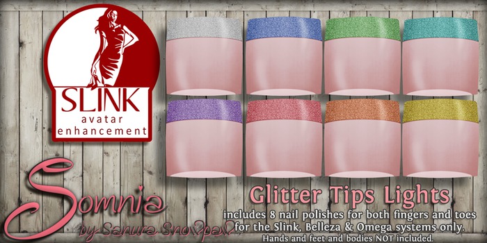 .: Somnia :. Glitter Tips {Lights} {Crated}