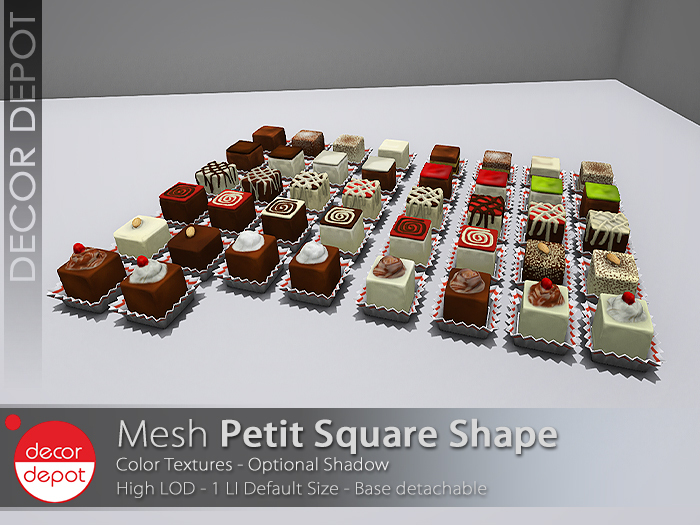 [DD] - FULL PERM  Petit Fours-Square