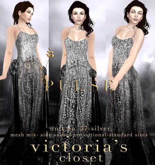 Pulse Unit No. 57 Dress-Silver