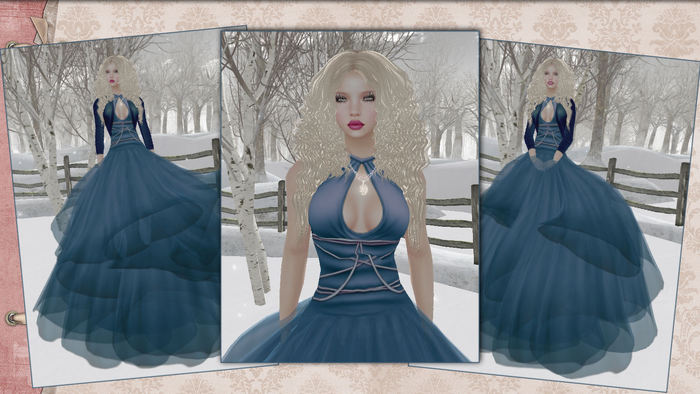 ~*~Shar's Gowns~*~Sisu Blue