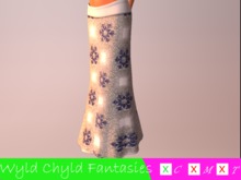:WCF: Bit of Blue Sectioned Flakes W/ Appliers