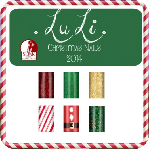 . L u L i . [Slink Christmas Nails 2014]
