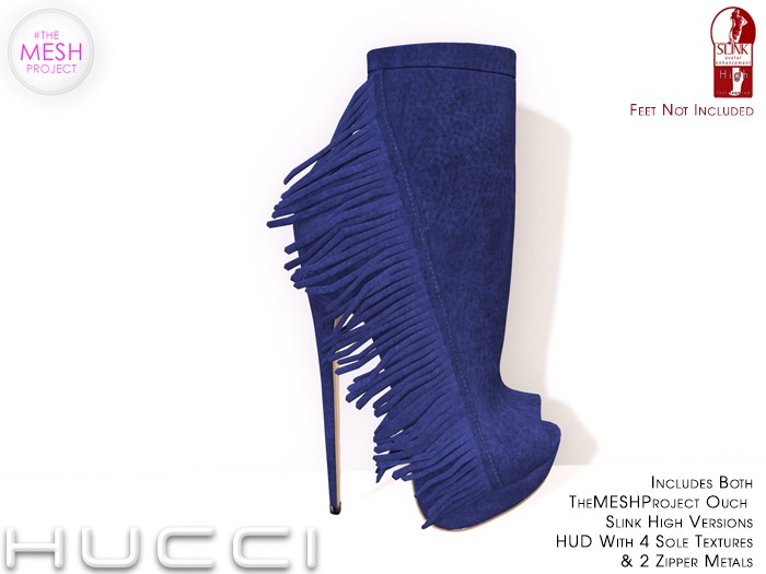 :HH:: Hucci Ivante Booties - RoyalBlue