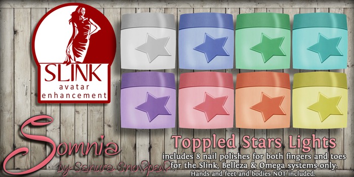 .: Somnia :. Toppled Stars Lights {Crated}