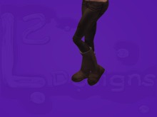 L2 Designs Ugg Calf Boots Brown