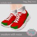 Second Life Marketplace - Vicarious Youth - Runners - Red/Green