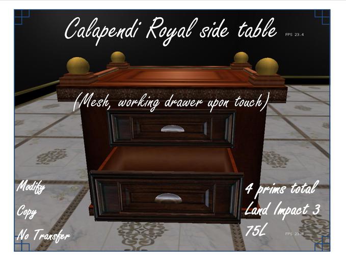 Calapendi Royal Side Table