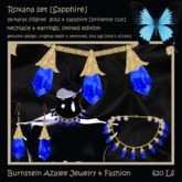 Roxana set [Blue Sapphire]