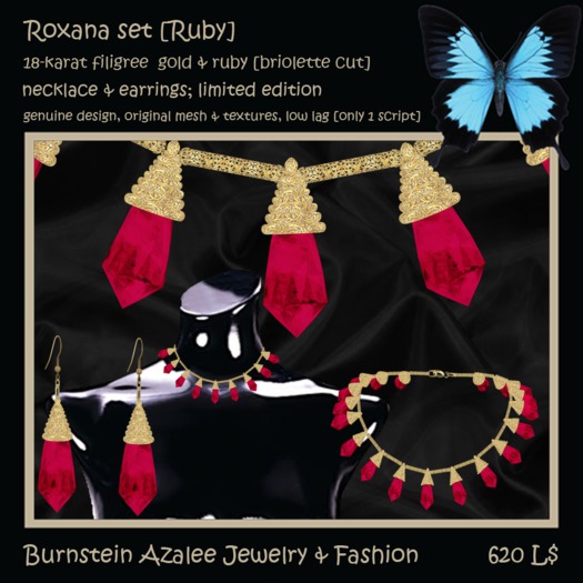 Roxana set [Ruby]