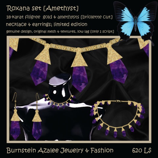 Roxana set [Amethyst]
