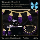 Roxana set [Amethyst]