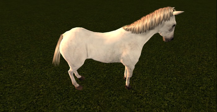 Animated Horse 16x16 area (click on/off)