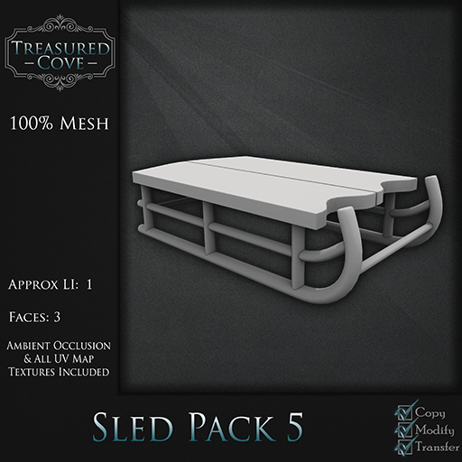 -TC- Sled Pack 5 Mesh 50% Discount!!