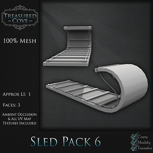 -TC- Sled Pack 6 Mesh 50% Discount!!