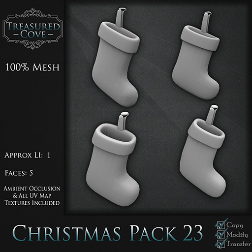 -TC- Christmas Pack 23 Mesh 50% Discount!!