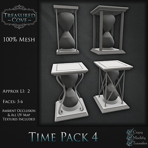 -TC- Time Pack 4 Mesh 50% Discount!!