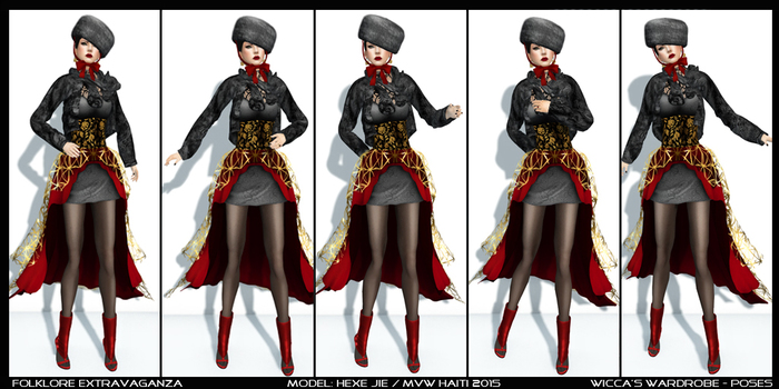 Wicca's Wardrobe - Poses - Folklore Extravaganza Set [BOXED]