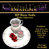 -OPd- Rp Rose Soda Tray[Boxed]
