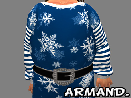 Second Life Marketplace - --ARMAND-- COZY SANTAS HELPER - BLUE
