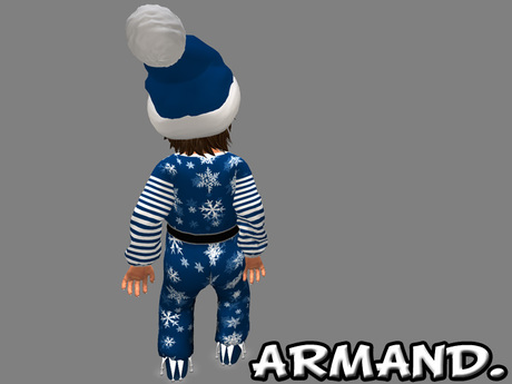 Second Life Marketplace - --ARMAND-- COZY SANTAS HELPER - BLUE