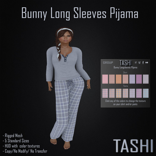 Tashi Bunny Long Sleeve Pijama