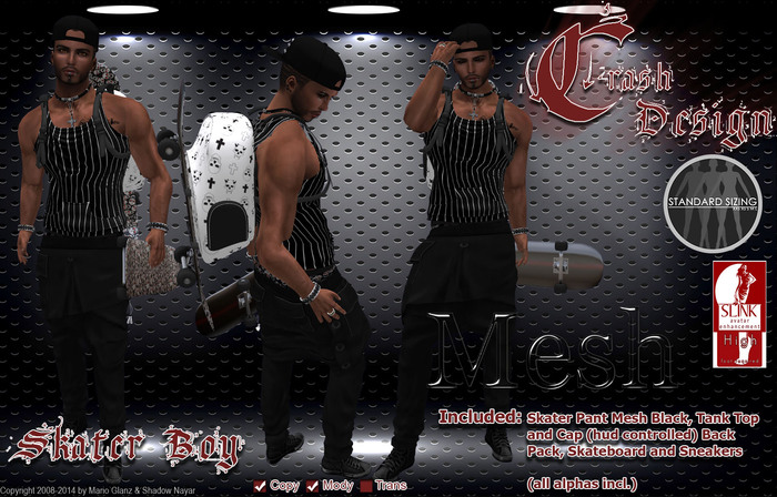 Crash Design - Skater Boy