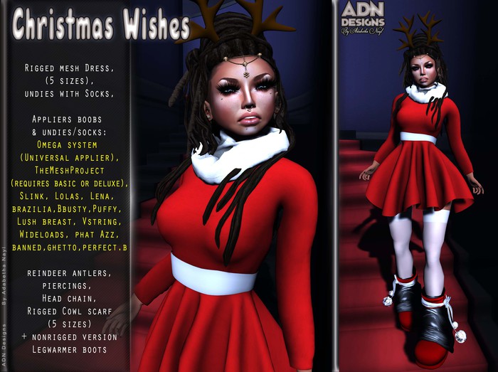 [ADN] DEMO CHRISTMAS WISHES (Wear to Unpack )