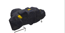 Gold Mining Rock