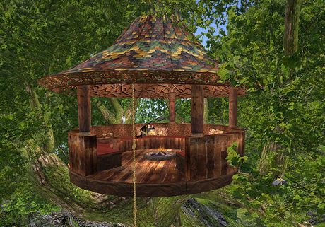 Second Life Marketplace - Songbird's Treehouse, partly mesh