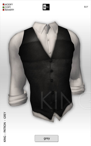 King : Patron - Grey