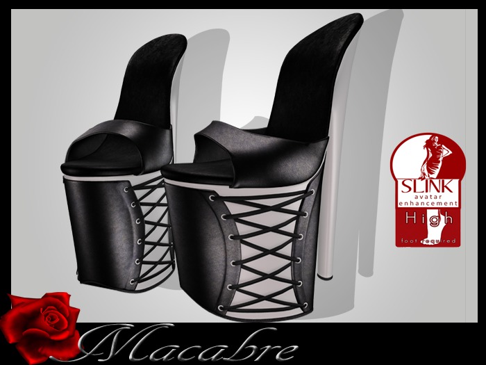 +MC+Lacy'S White{SLINK HIGH FEET}