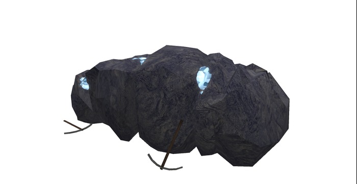 Gold Mining Rock