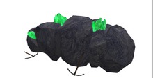 Emerald Mining Rock
