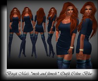 Birgit Mai's *MESH & FITMESH* Outfit Celine Blue (BOXED)
