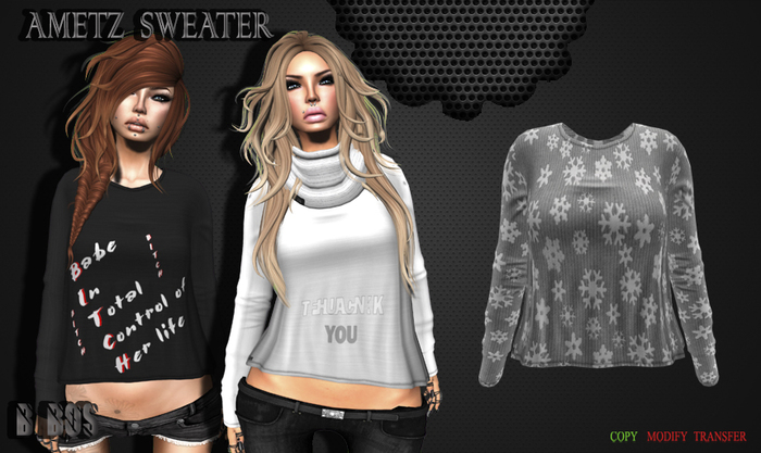 B BOS -Ametz Sweater-Slowflake-