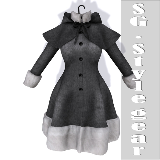 Grey Fur Coat