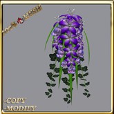 LW_Mesh Lily Wedding Bouquet 1