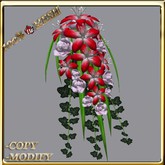 LW_Mesh Lily Wedding Bouquet 1