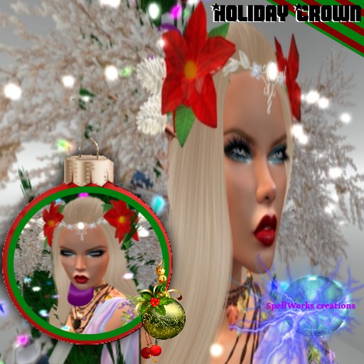 :::Holiday Winter Crown:::Boxed