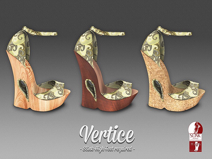 [ Vertice ] Curvy Platform - Bohemian G (Peep Toe Wedges)