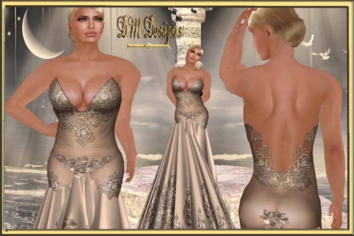 DM DESIGN'S  MISS ADRIAL BALLGOWN