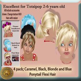 Totsipop 2-6 PONYTAIL Blue <resizer> DEMO