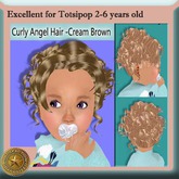 TOTSIPOP 2-6 CURLY HAIR 4 pack <box>