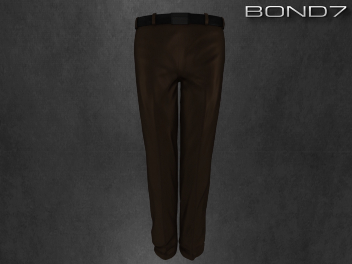 *BOND7* Ashton Suit Pants (Chocolate: HUD)