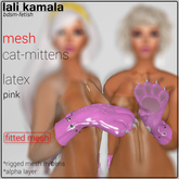Lali's Cat-Mittens Latex Pink