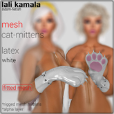 Lali's Cat-Mittens Latex White