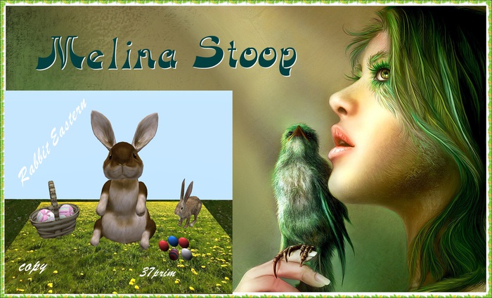 Rabbit Eastern Statue ( MP )