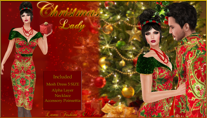 -Lamu Fashion-Outfit Lady Christmas !DISCOUNT!