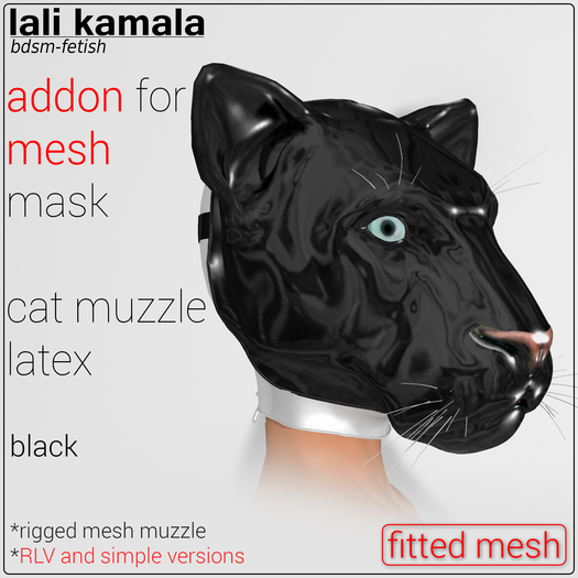 Lali's Cat-Muzzle Leather Brown