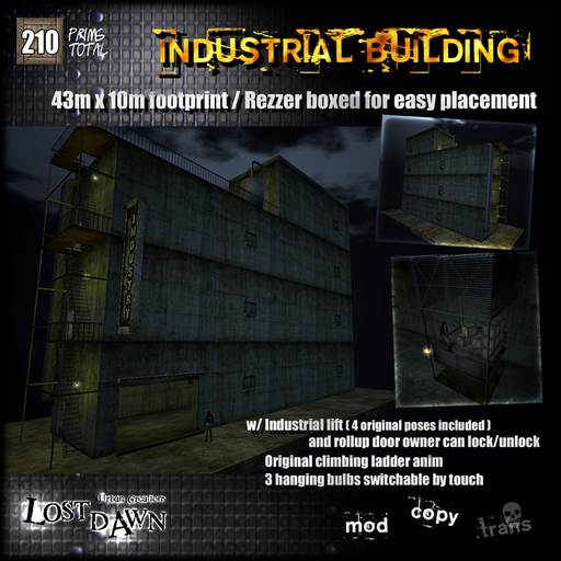 :LOST DAWN: Industrial building